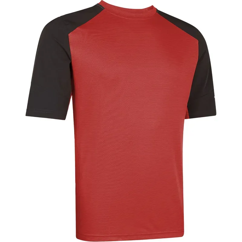 Madison Flux Trail Men's Short Sleeve Jersey in Mineral Red-1
