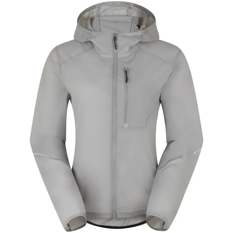 Madison Roam Women's LW Windproof Packable Jacket in Magnesium Grey