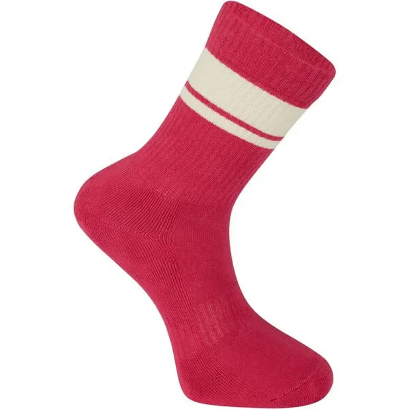 Madison Roam Isoler Crew Socks - Magenta Pink