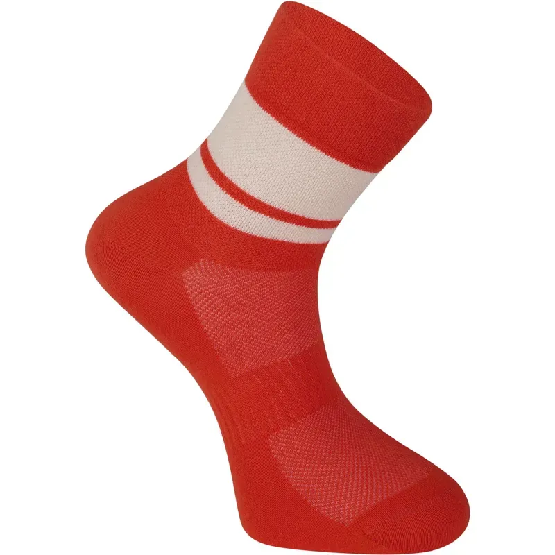 Madison Freewheel Socks in Mineral Red