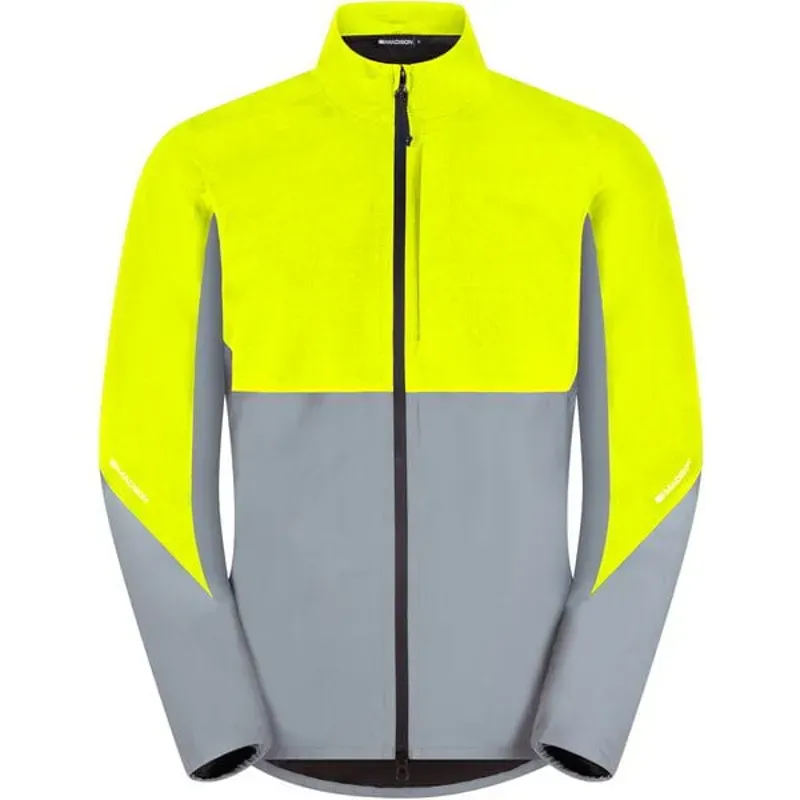 Madison Stellar Ultra Reflective Men's Waterproof Jacket - Hi-Viz Yellow