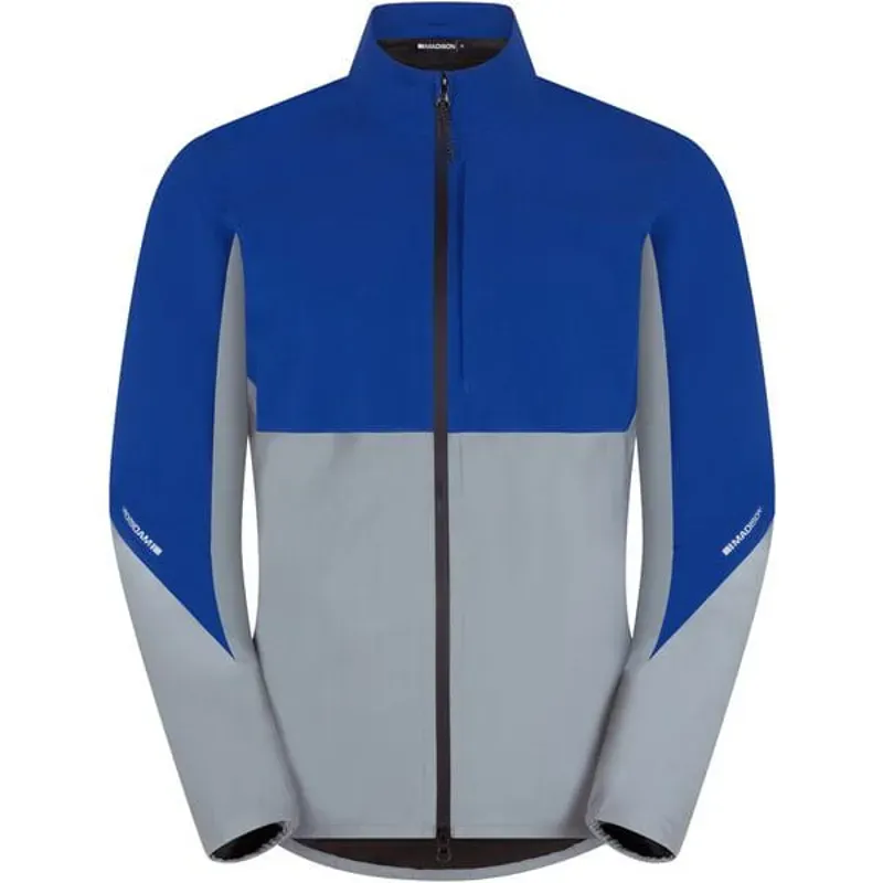 Madison Stellar Ultra Reflective Men's Waterproof Jacket in Blue