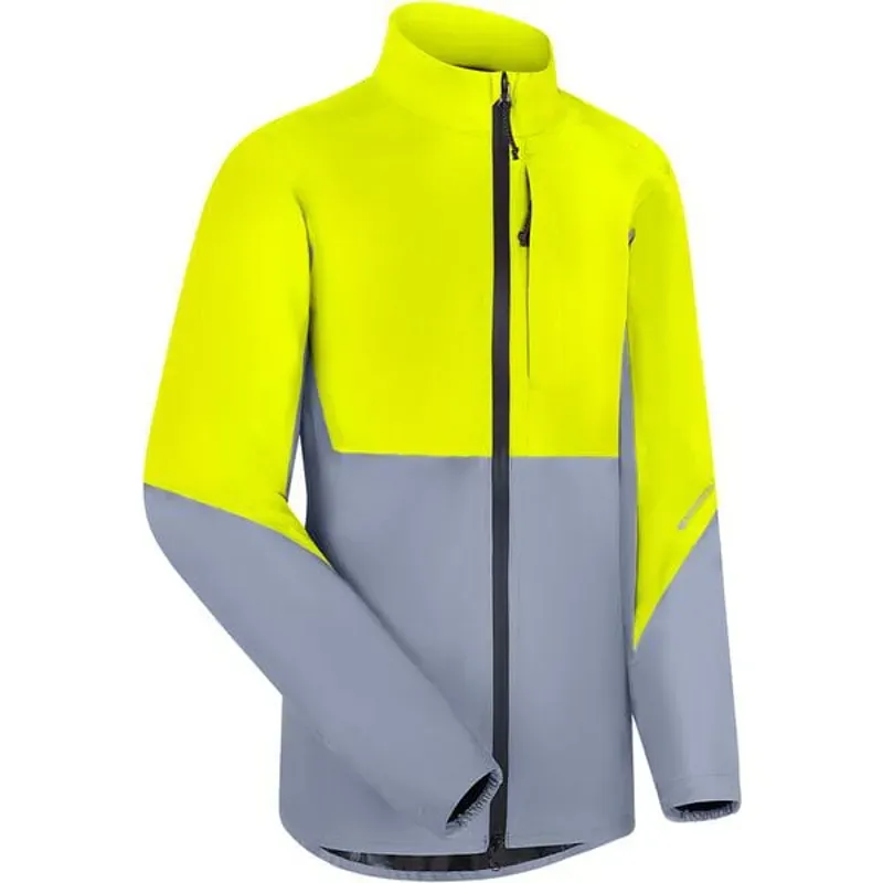 Madison Stellar Ultra Reflective Women's Waterproof Jacket - Hi-Viz Yellow-1
