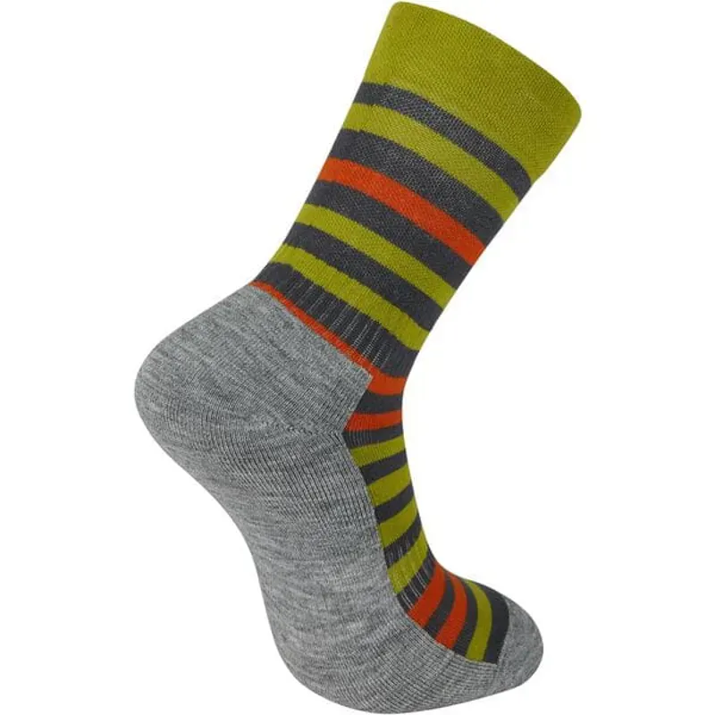 Madison Roam Isoler Merino 4 Season Socks - Moss Green-1
