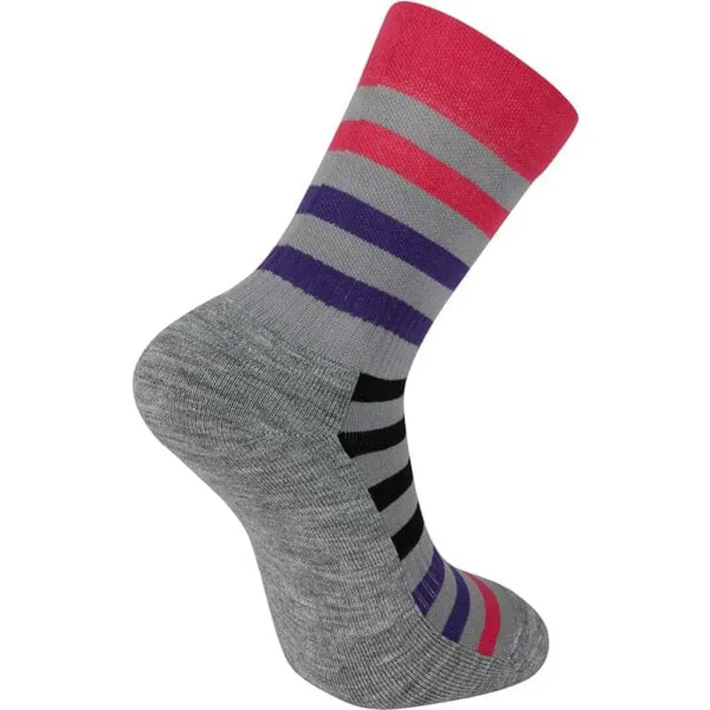 Madison Roam Isoler Merino 4 Season Sock In Pink-1