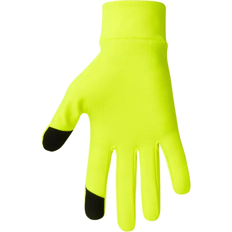 Madison Freewheel Isoler Thermal Pocket Gloves in Hi-Vis Yellow-1