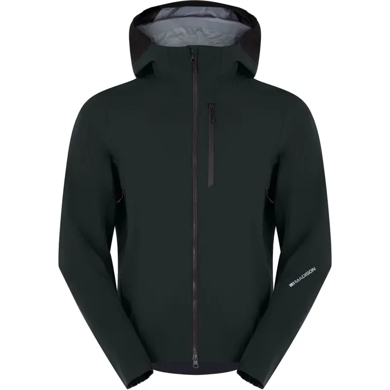 Madison DTE 3-Layer Men's Waterproof Jacket in Deep Forest Green