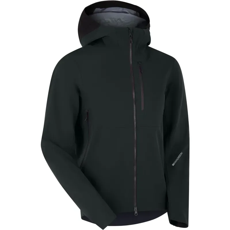 Madison DTE 3-Layer Men's Waterproof Jacket in Deep Forest Green-1