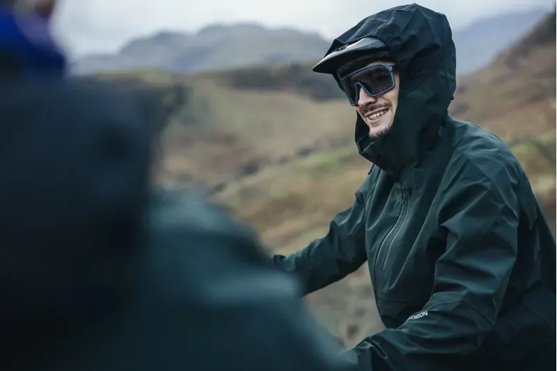 Madison DTE 3-Layer Men's Waterproof Jacket in Deep Forest Green-3