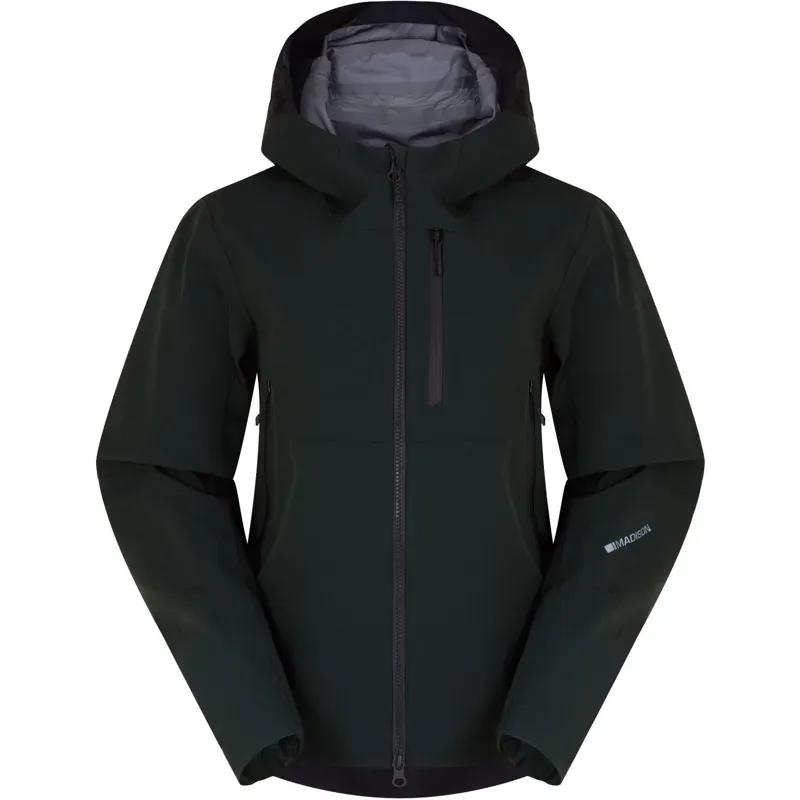 Madison DTE 3-Layer Women's Waterproof Jacket in Deep Forest Green