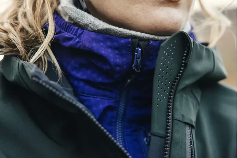 Madison DTE 3-Layer Women's Waterproof Jacket in Deep Forest Green-4