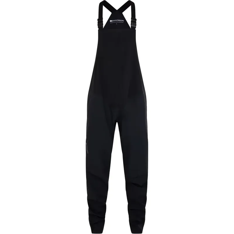 Madison DTE 3-Layer Waterproof Bib Trousers in Black