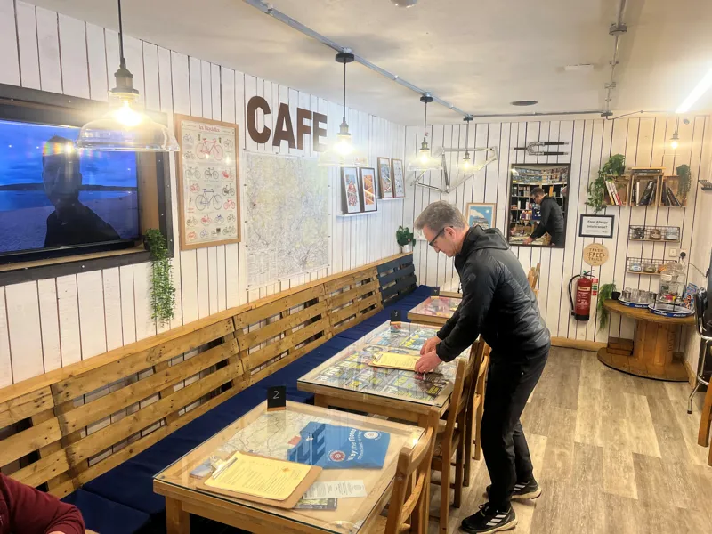 The Cafe at 3 Peaks Cycles