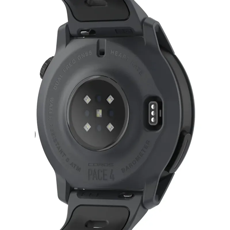 Coros Pace 4 Sport Watch Silicone in Black-2