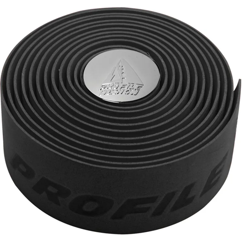 Profile Design Logo Handlebar Tape in Black