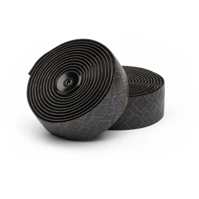 Pro Peaked Team Tape PU 2.5mm in Black/Blue