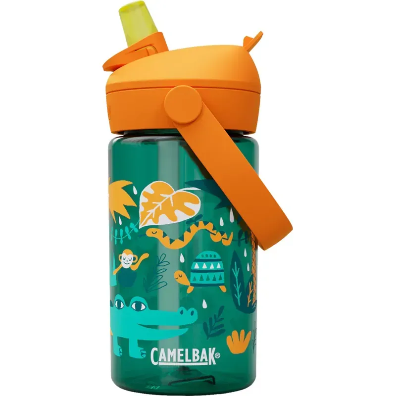 CamelBak Thrive Flip Straw Kids Bottle 400ml In Jungle Animals