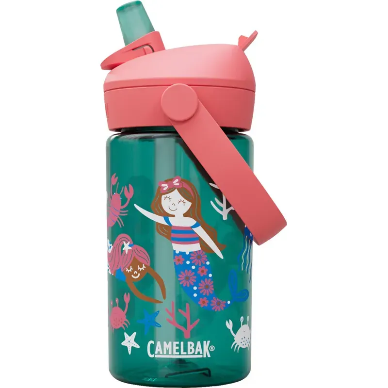 CamelBak Thrive Flip Straw Kids Bottle 400ml In Mermaid Friends