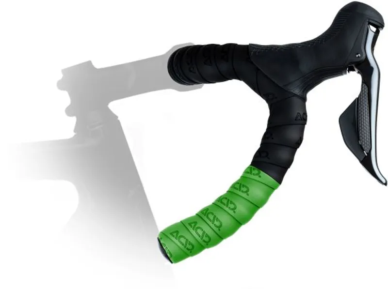 Acid Rc 2.5 Bar Tape in Black/Neon Green-1
