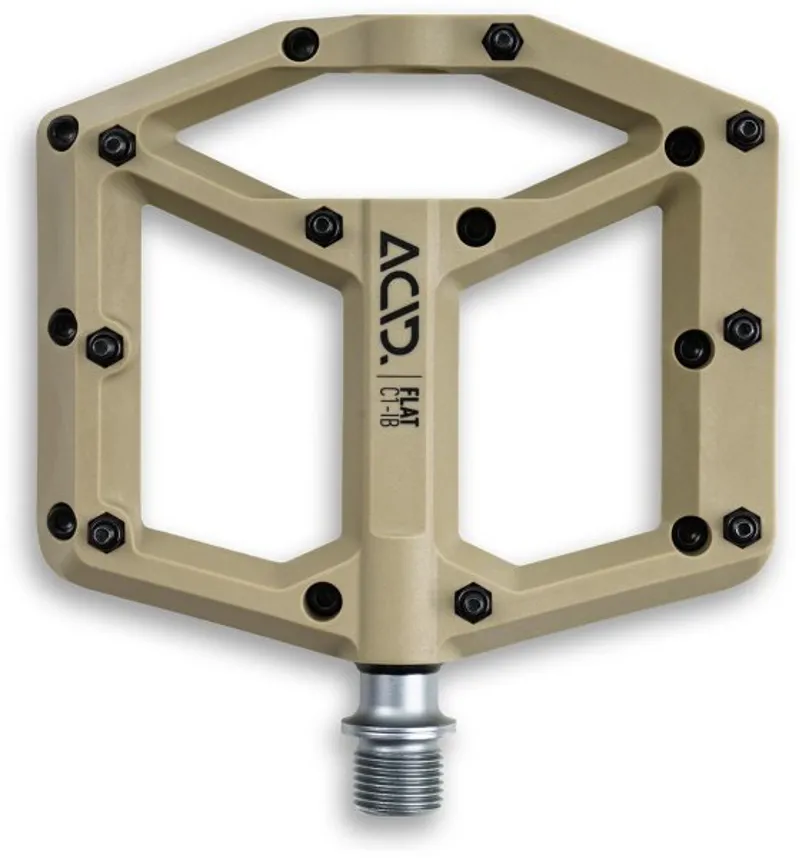 Acid C1-IB Flat Pedals in Desert-1