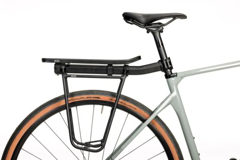 Acid Beam Spring Clamp + Side Rail Seatpost Carrier in Black-3