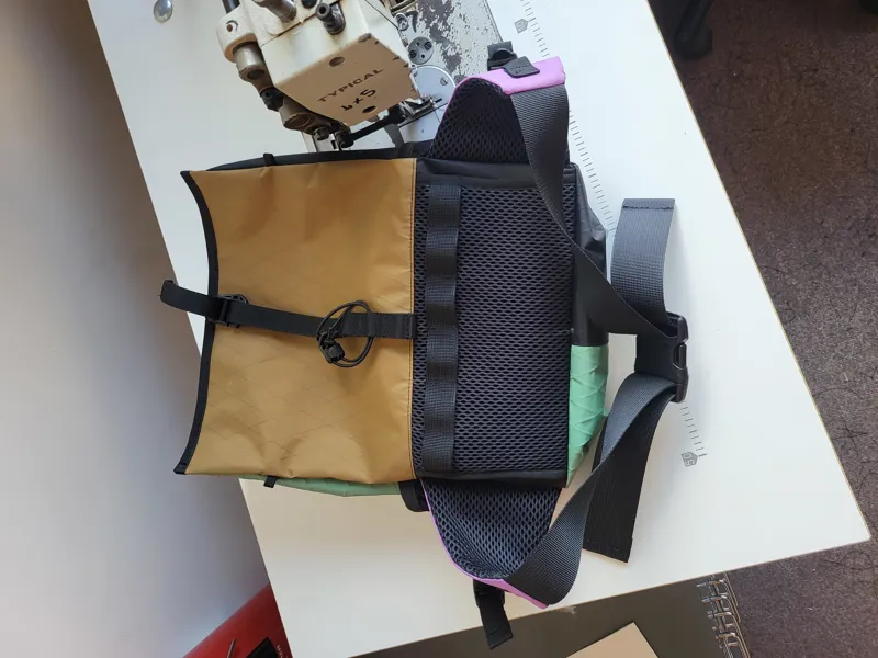 Maiden Stone Handlebar Bumbag In Lilac/Sand-4