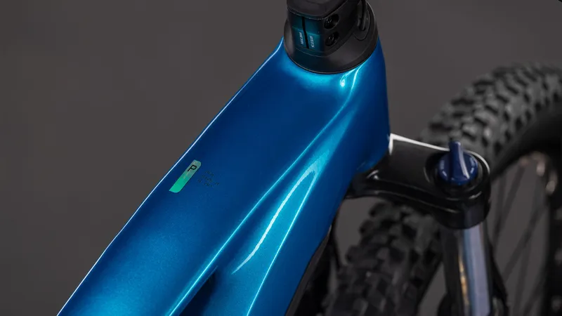 Cube Reaction Hybrid Performance 600 Electric Mountain Bike in Blue-4