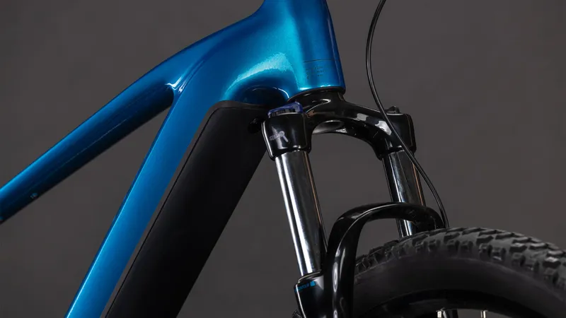 Cube Reaction Hybrid Performance 600 Electric Mountain Bike in Blue-2