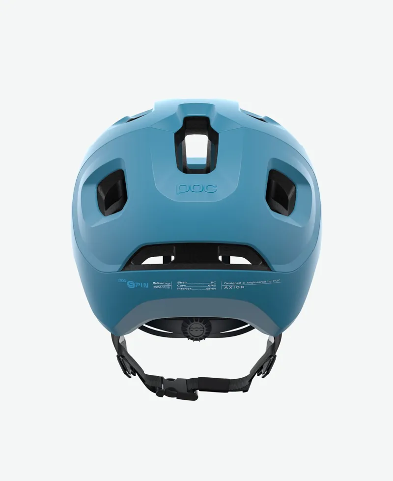 POC Axion SPIN Helmet - Size Large / XXL - Basalt Blue Matt-3