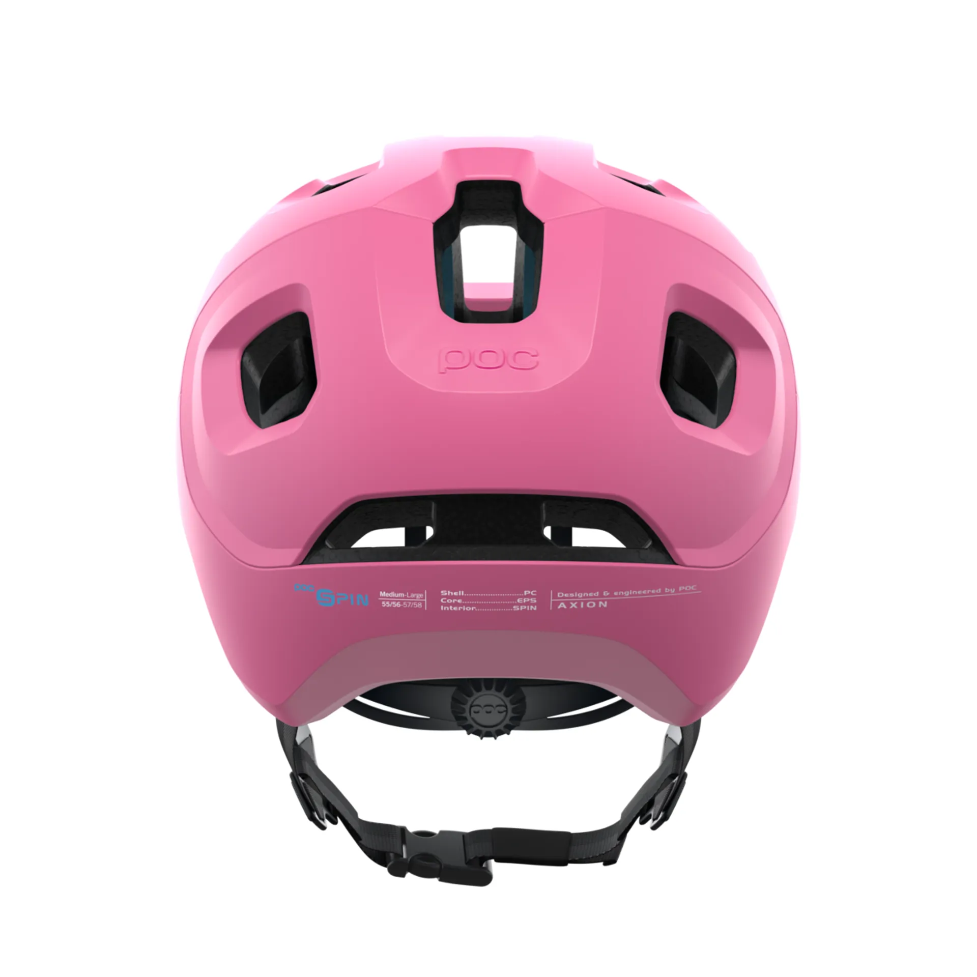 POC Axion SPIN Helmet Actinium Pink Matt