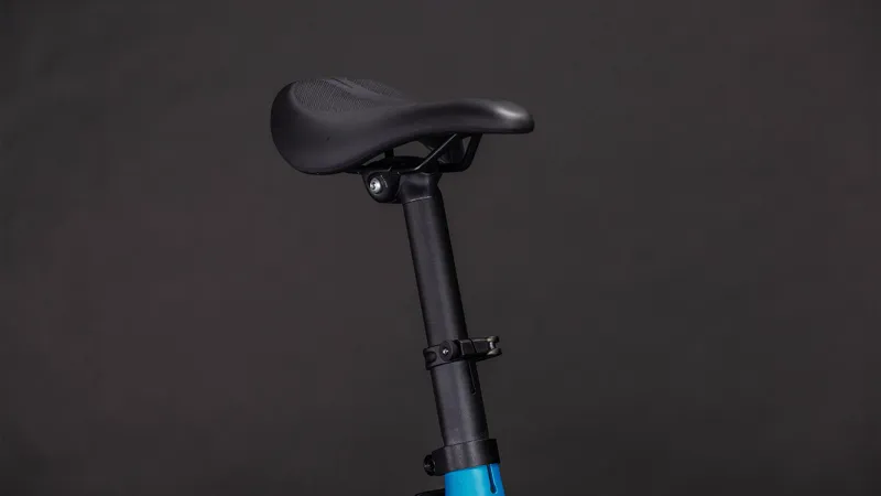 Cube Fold Hybrid Comfort 545 Electric Folding Bike in Blue-3
