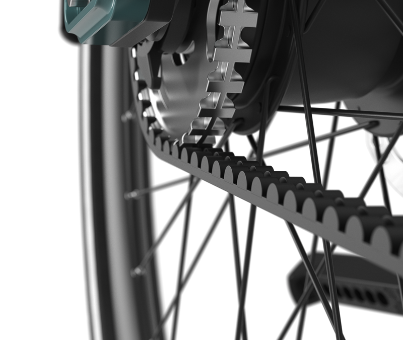 Gazelle Ultimate C5 Low-Step Belt-Drive 625 in Denim Blue-6