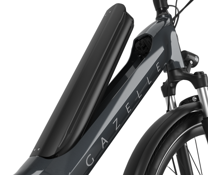 Gazelle Ultimate C5 High-Step 500 Belt-Drive in Anthracite Grey-4