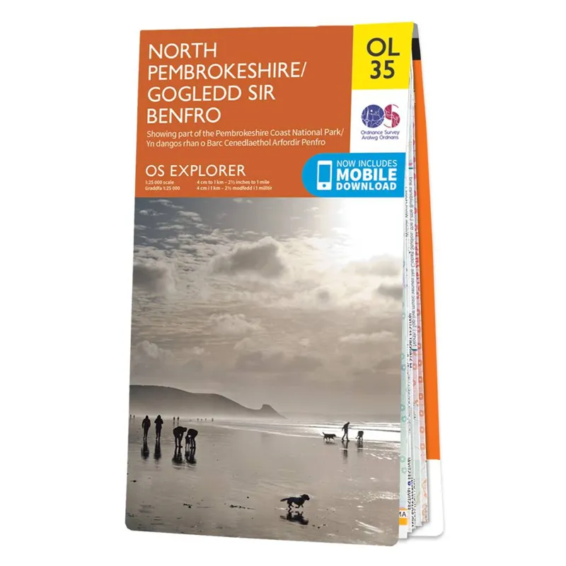 OS Explorer Map OL35 North Pembrokeshire 