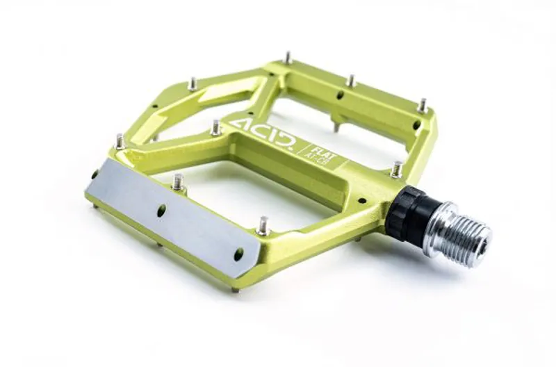 Acid A1-CB Flat Pedals in Green-1