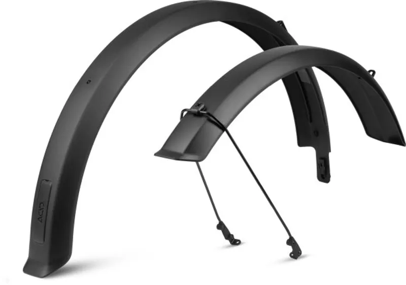 Acid Mudguard Set SIC 2.0 80 24 Inch BB Mount in Black