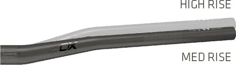 Sqlab Handlebar 3ox Carbon Med Rise 9 in Black-3