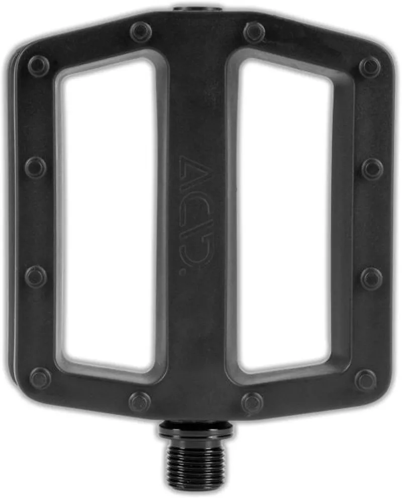 Acid C4-ZP Kids Rookie Flat Pedals in Black-1