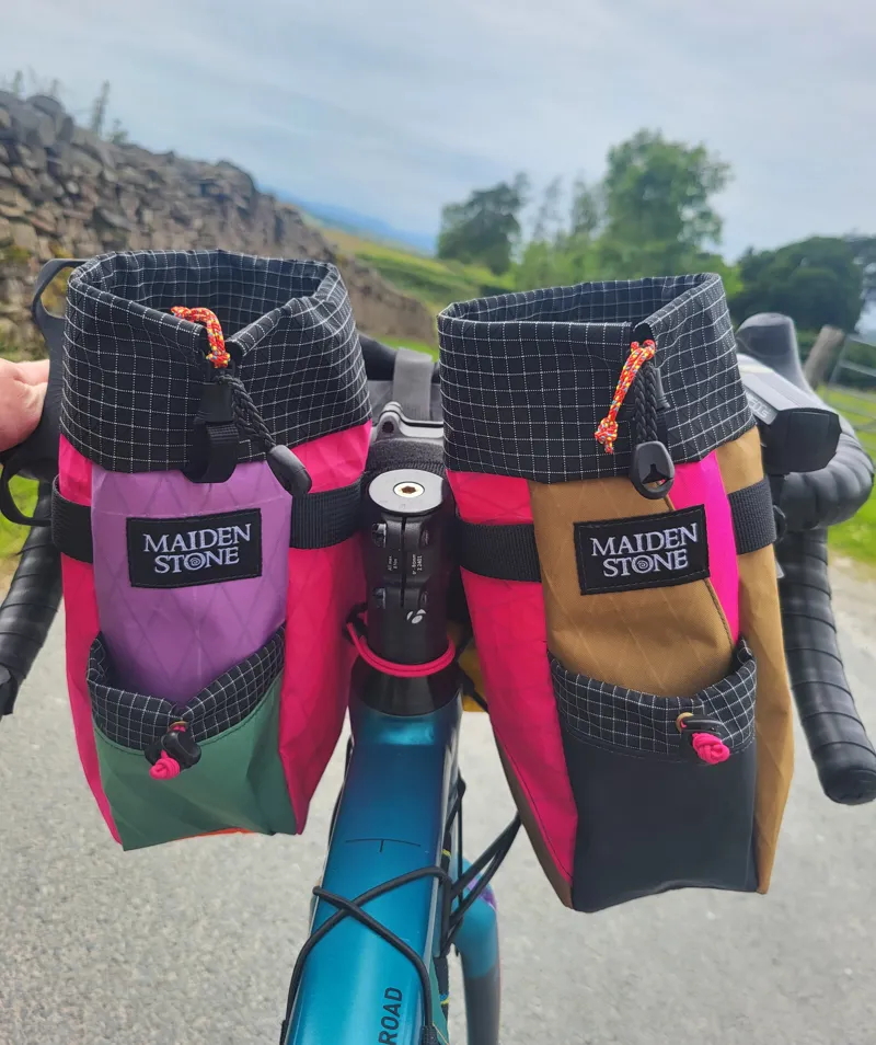 Maiden Stone Stem Bag in Sand/Pink-4