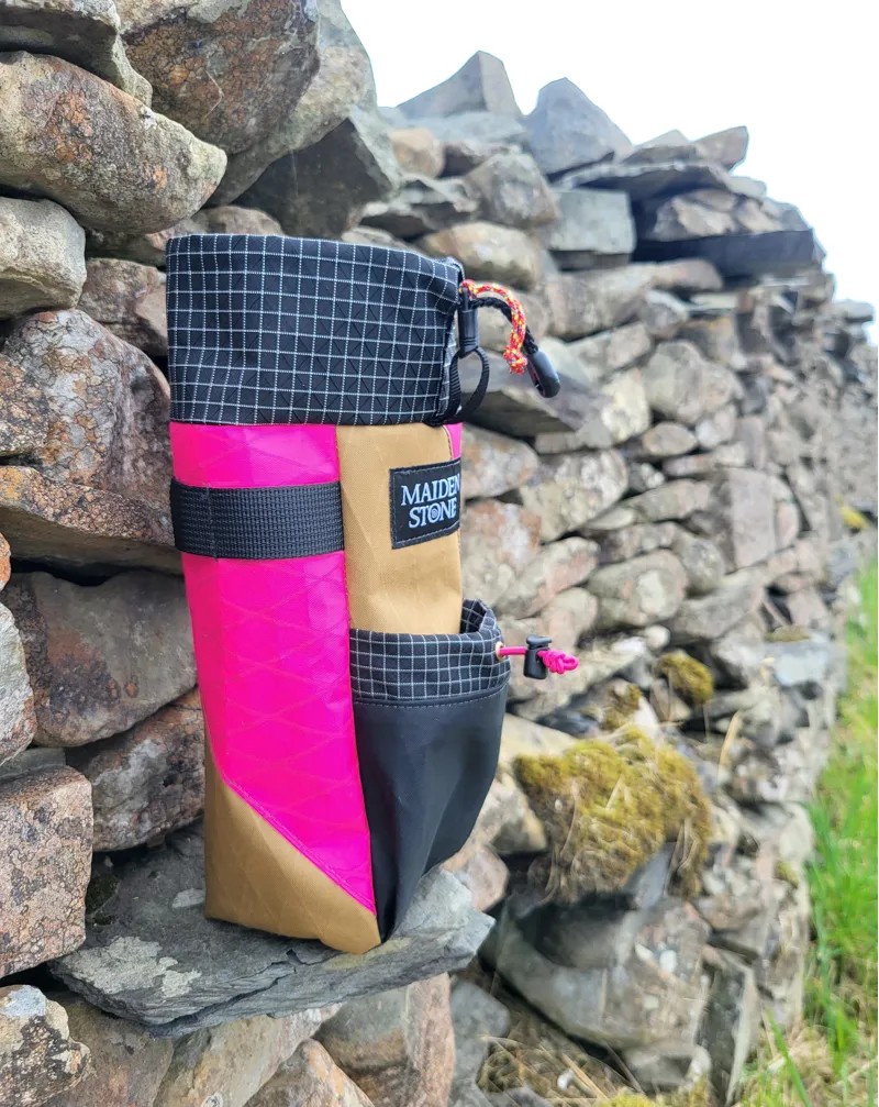 Maiden Stone Stem Bag in Sand/Pink-2