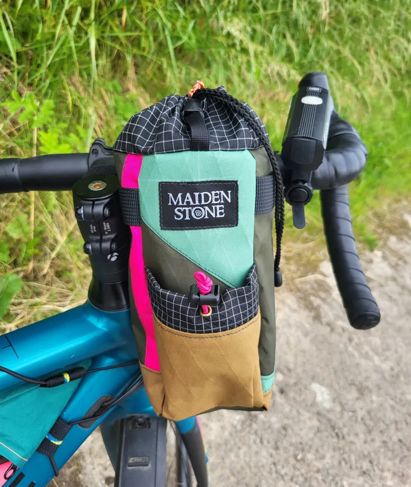 Maiden Stone Stem Bag in Sand/Pink-5