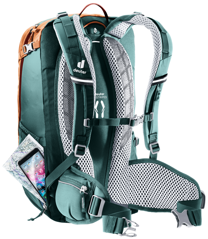 Deuter Trans Alpine 24-litre Backpack in Chestnut/Sea-4