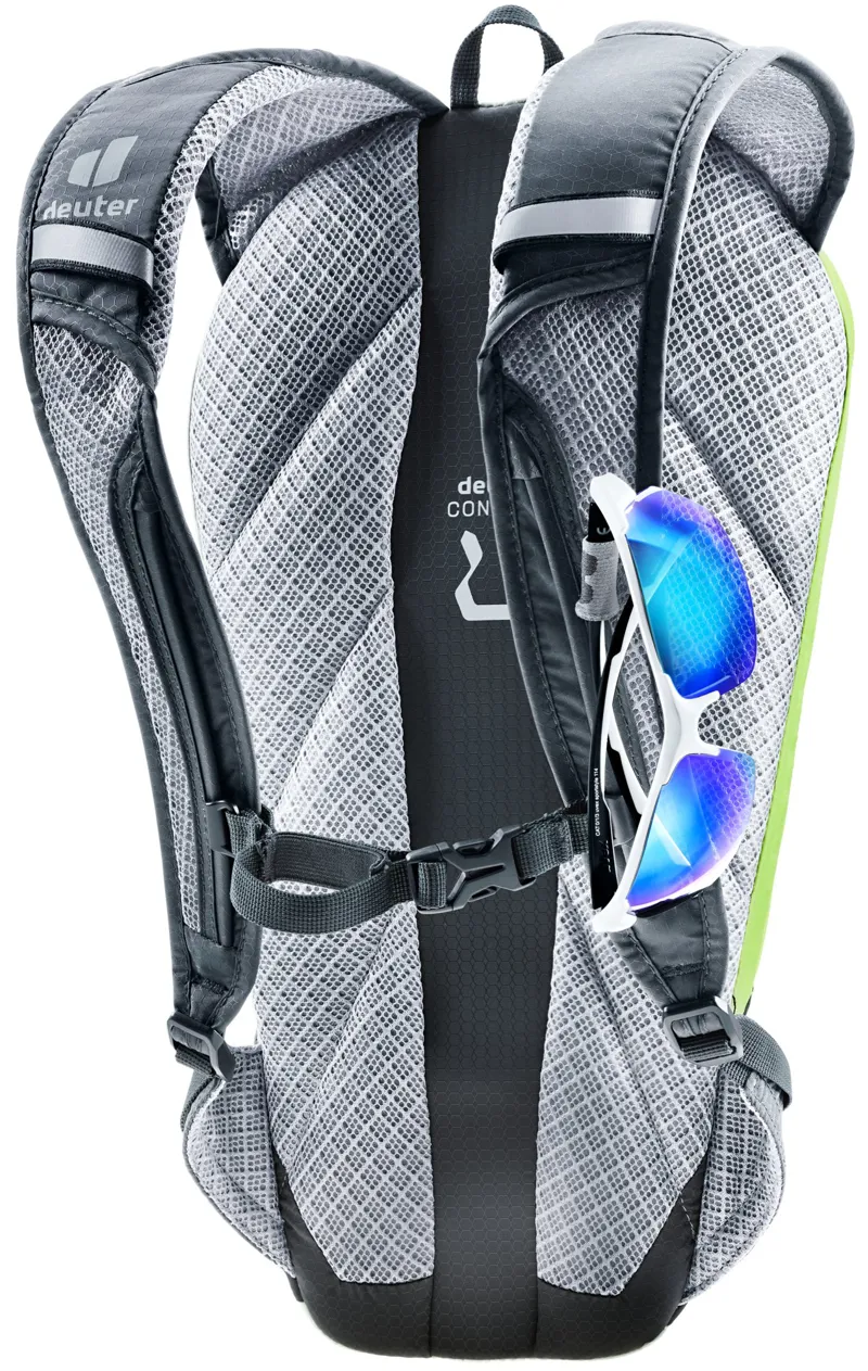deuter Road One 5 Bike Backpack in Citrus-Graphite-3