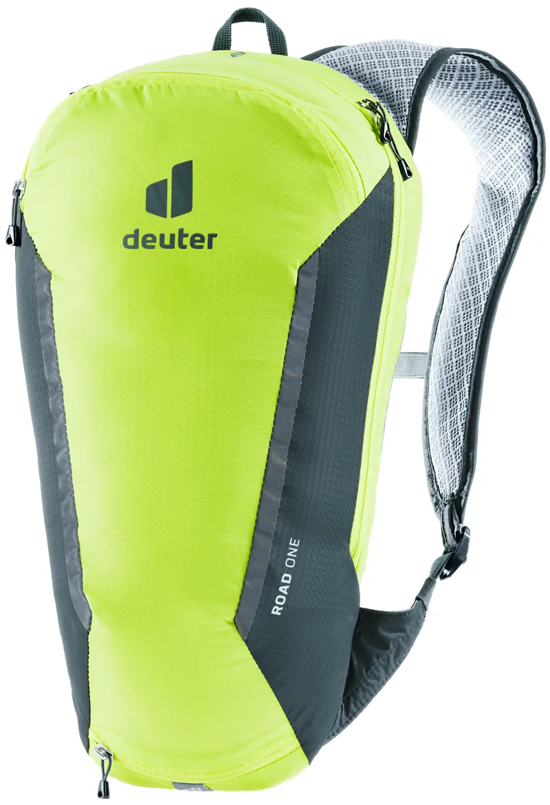 deuter Road One 5 Bike Backpack in Citrus-Graphite