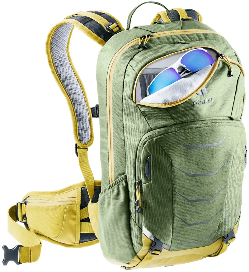 deuter Attack 16 Bike Backpack in Green-7
