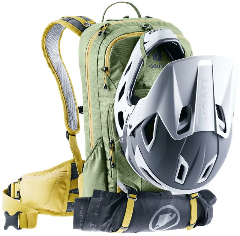 deuter Attack 16 Bike Backpack in Green-8