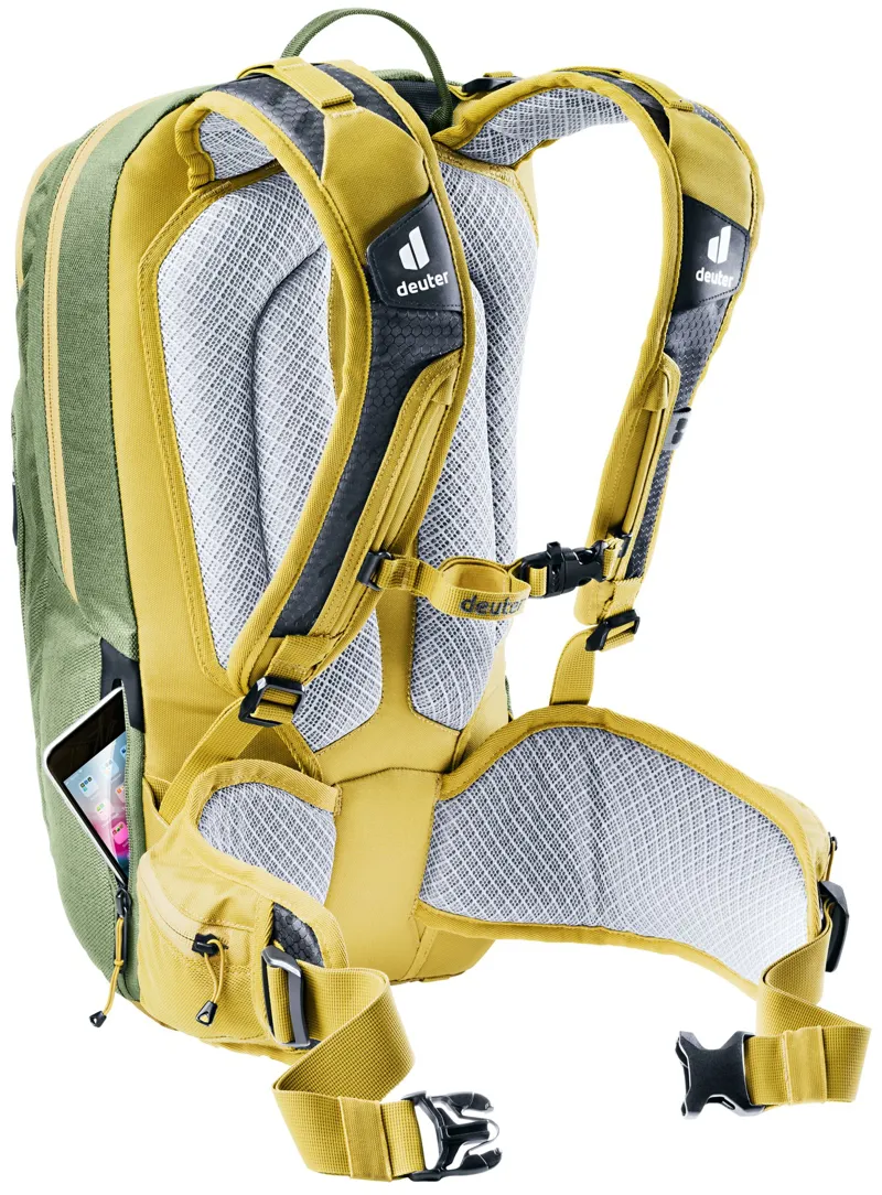 deuter Attack 16 Bike Backpack in Green-1