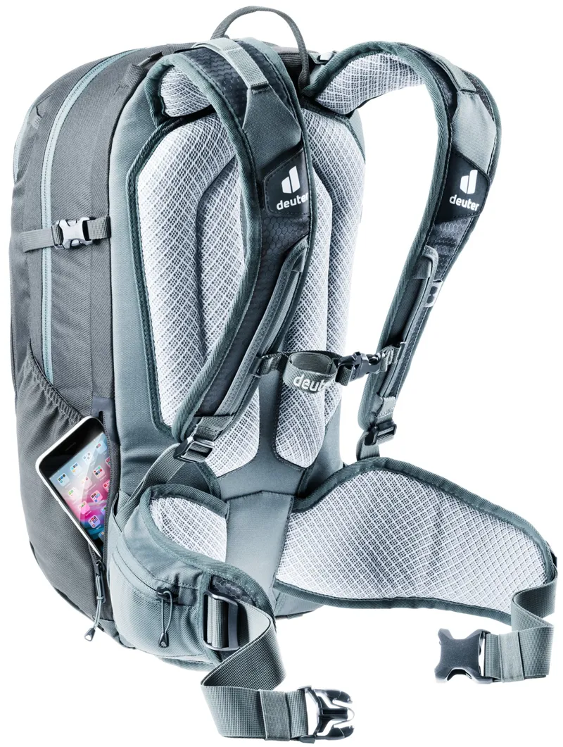 deuter Attack 20 Bike Backpack in Grey-1