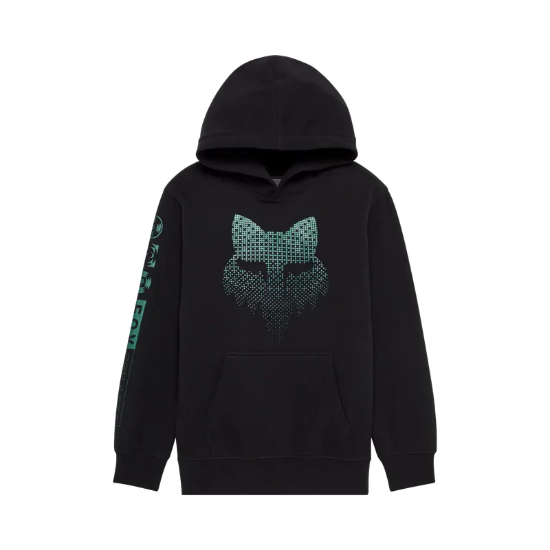 Fox Youth Blur Kids Pullover Hoodie in Black