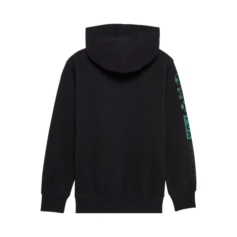 Fox Youth Blur Kids Pullover Hoodie in Black-1